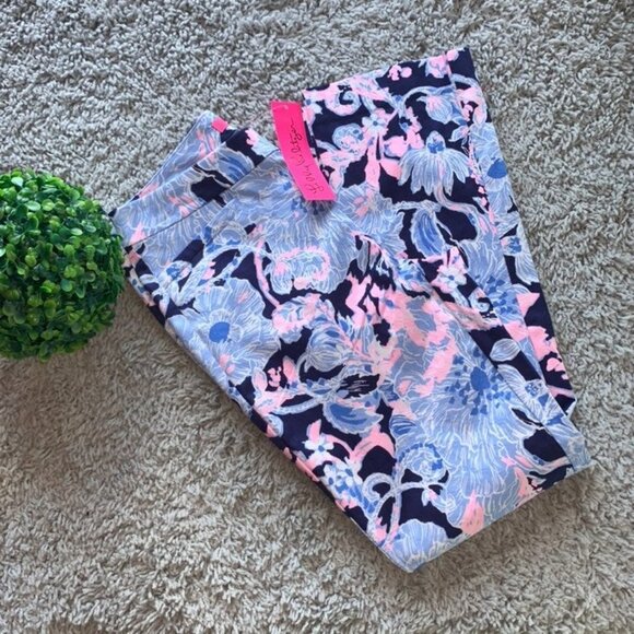 Lilly Pulitzer‎ Kelly High Rise Crop Flare size 00 - Picture 2 of 7